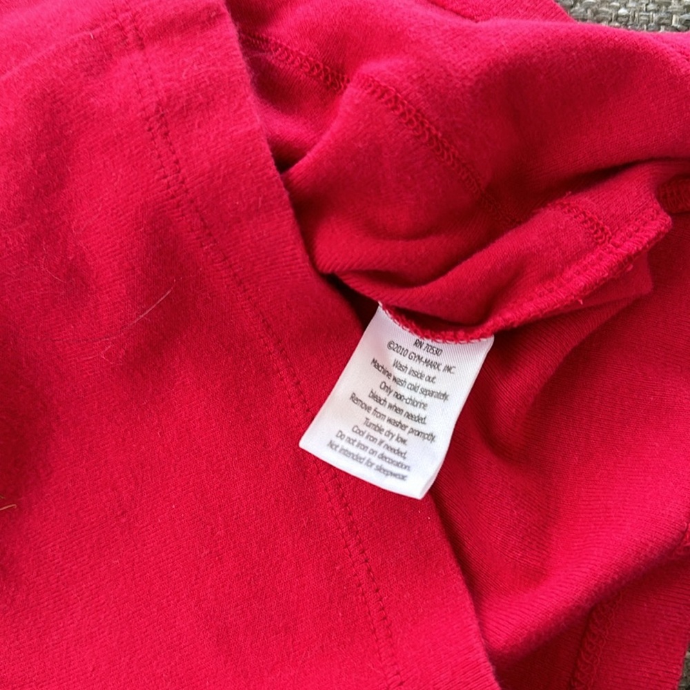 Gymboree Girls Red Dot Ruffle 100% Cotton Short Sleeve T-Shirt Size 6 - Picture 7 of 7